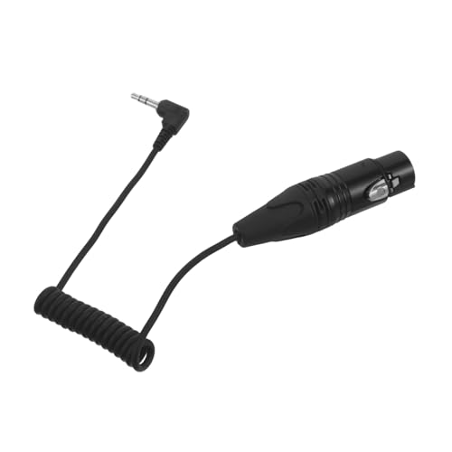 LIGIGWASH Mikrofonkabel XLR -Kabel Mikrofon Mikrofonadapter Audio Verbindungskabel Flexibler Kabel XLR-Kabel von Stecker auf Buchse xlr symmetrisches audiokabel Kunststoff Black von LIGIGWASH