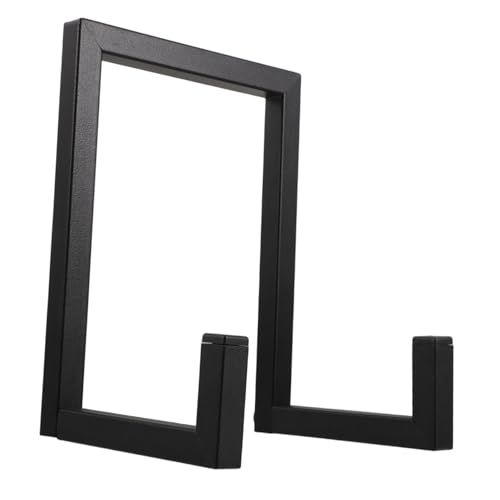 LIGIGWASH Schallplattenständer aus Vinyl Schallplattenrahmen Plattenorganisator Vinyl Record Organizer Speicherspeicher -Anzeige Aufbewahrung von Zeitungsständern Rekordhalter Metall Black von LIGIGWASH