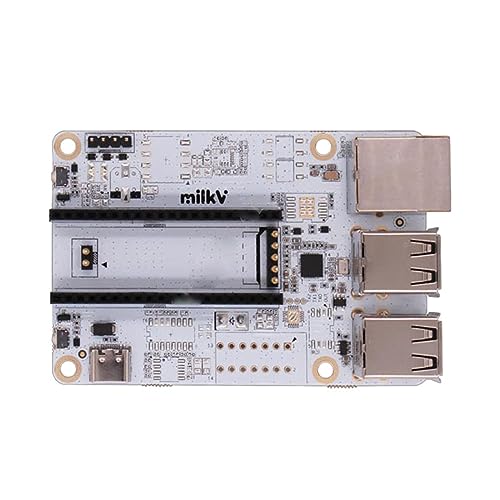 LIGSLN USB-HUB Bottom Board Connect USB-Gerät Erweiterungsplatine für Milk V Linux mit RJ45 Ethernet-Eingang, USB-HUB-Board von LIGSLN