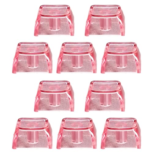 Transparente Tastenkappen für mechanische Tastaturen, PC, 1,7 mm Dicke, 10 Stück Transparente Tastenkappen für mechanische Tastaturen, PC, 1,7 mm Dicke, 10 Stück von LIGSLN