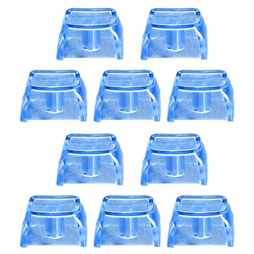 Transparente Tastenkappen für mechanische Tastaturen, PC, 1,7 mm Dicke, 10 Stück Transparente Tastenkappen für mechanische Tastaturen, PC, 1,7 mm Dicke, 10 Stück von LIGSLN