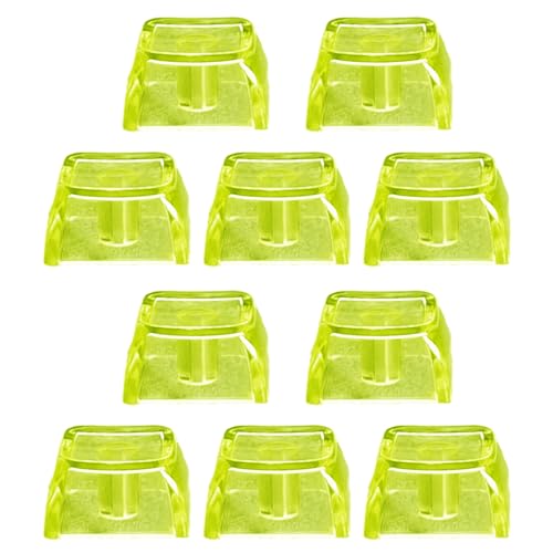 Transparente Tastenkappen für mechanische Tastaturen, PC, 1,7 mm Dicke, 10 Stück Transparente Tastenkappen für mechanische Tastaturen, PC, 1,7 mm Dicke, 10 Stück von LIGSLN