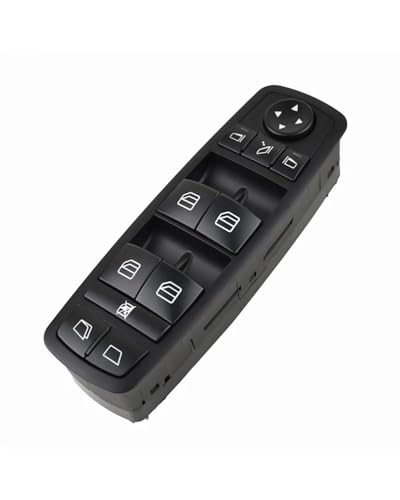 Elektrischer Fensterheberschalter Für Benz GL R Klasse GL320 GL450 R280 R300 R320 R350 R500 R550 R63 2518300390 Auto Elektrische Fenster Master Control Schalter(Black) von LIJHGFFA