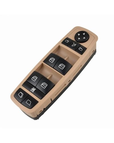 Elektrischer Fensterheberschalter Für Benz GL R Klasse GL320 GL450 R280 R300 R320 R350 R500 R550 R63 2518300390 Auto Elektrische Fenster Master Control Schalter(Yellow) von LIJHGFFA