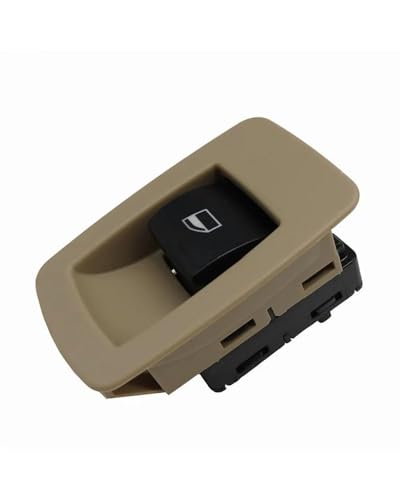 Elektrischer Fensterheberschalter Für E60 520I 523I 525I 530I 61316951956 4 PIN Power Beige Schwarz Fenster Berufssoldat Schalter/Taste 61 31 6 951 956(Yellow) von LIJHGFFA