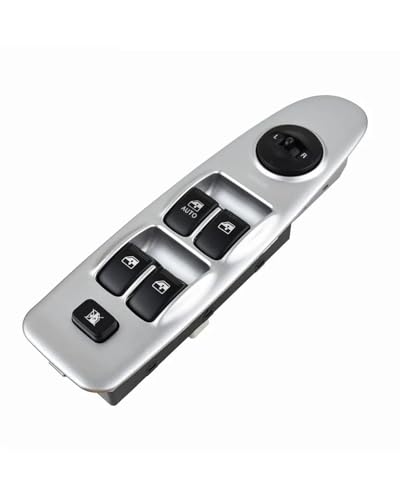 Elektrischer Fensterheberschalter Für Hyundai Elantra 2001 2002 2003 2004 2005 2006 Vorne Links Elektrische Master Fensterheber Switch Control 93570-2D000 93570-2D100(Silver) von LIJHGFFA