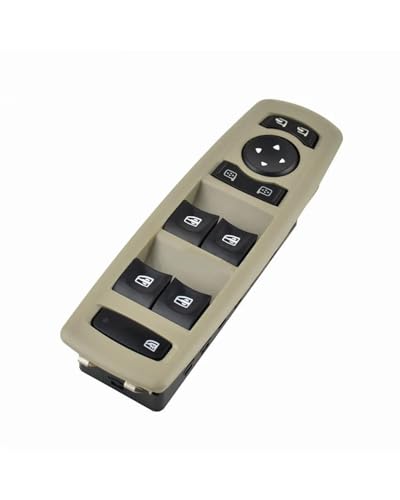 Elektrischer Fensterheberschalter Für Renaultes Fluence 2008 2009 2010 2011 2012-2016 7700817337 25400000 809610006R Schwarz Beige OE 254000015R Elektrische Fensterheber Schalter(Beige) von LIJHGFFA
