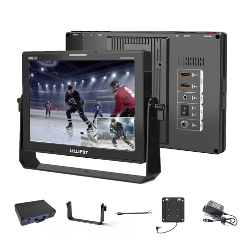 LILLIPUT Q10-12G 10.1 inch 1920x1200 FHD IPS LCD-Kamera Monitor 1500 Nits High Brigtness, DSLR Kamera-Feldmonitor, 4K60 HDMI 2.0 12G-SDI Camera Field Monitor HDR 3D-LUT LILLIPUT Q10-12G 10.1 inch 1920x1200 FHD IPS LCD-Kamera Monitor 1500 Nits High Brigtness, DSLR Kamera-Feldmonitor, 4K60 HDMI 2.0 12G-SDI Camera Field Monitor HDR 3D-LUT von LILLIPUT