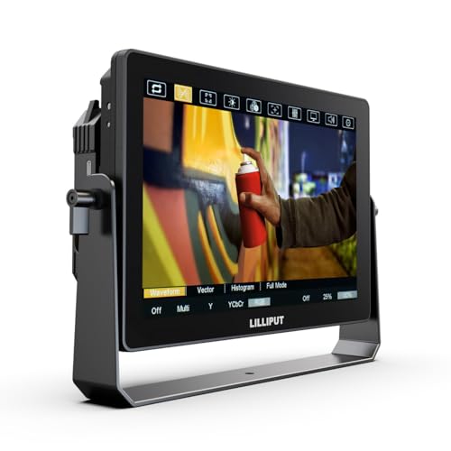 Lilliput HT10S 10,1 Zoll Kamera-Monitor mit hoher Helligkeit (1500 Nits, Touchscreen, 1920×1200 Full HD, HDMI & SDI, HDR, 3D‑LUT) Kamera-Feldmonitor für Filmproduktionen, Live & Studio von LILLIPUT
