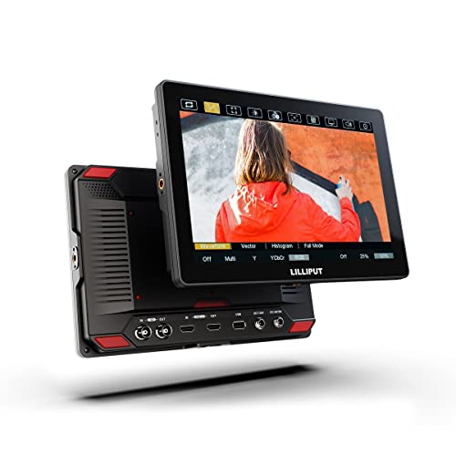 Lilliput Touch Screen Kamera Control Monitor 10.1 HT10S 1500 Nits Ultra-Bright HDMI2.0 1920 * 1200 3D-DI bis 2160P 60HZ 50000h LED Lance Kabelsteuerung von LILLIPUT