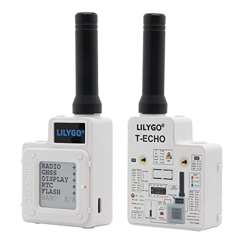LILYGO SotfRF T-Echo NRF52840 LoRa SX1262 868MHz Funkmodul L76K GPS TTGO Entwicklungsboard 1.54 E-Paper für Arduino von LILYGO
