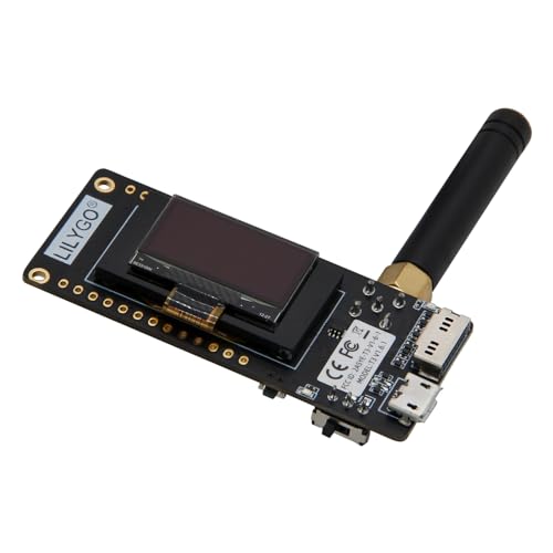 LILYGO TTGO Lora 868Mhz OLED 0.96 Zoll SD Karte ESP32 Entwicklungsboard Paxcounter Modul SMA Metering Passenger Flows von LILYGO