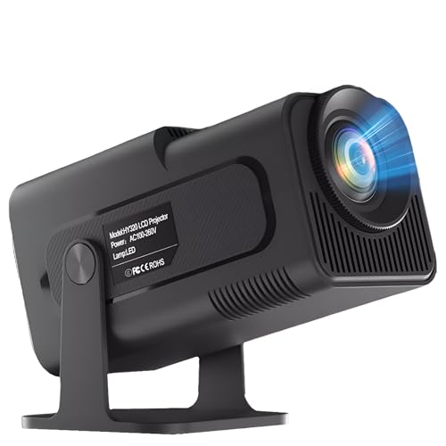 Mini Beamer 4K – Smart Projektor für Handy, iPhone & Android | WLAN & Bluetooth | Tragbarer Mini Projektor Full HD | Beamer Klein für Heimkino, Netflix, Gaming & Präsentationen Mini Beamer 4K – Smart Projektor für Handy, iPhone & Android | WLAN & Bluetooth | Tragbarer Mini Projektor Full HD | Beamer Klein für Heimkino, Netflix, Gaming & Präsentationen von LIMOFF