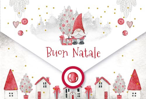 LINA OFFICINE GRAFICHE CREATIVE Grußkarte Weihnachten Italienisch Format 16 x 11 Geldhalter Weihnachtsgeschenk 96-912 LINA OFFICINE GRAFICHE CREATIVE Grußkarte Weihnachten Italienisch Format 16 x 11 Geldhalter Weihnachtsgeschenk 96-912 von LINA OFFICINE GRAFICHE CREATIVE