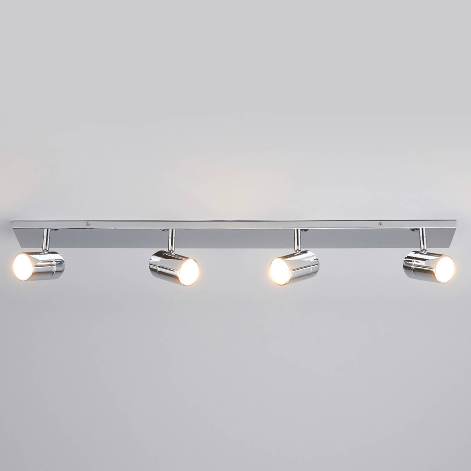 Lindby Bad-Deckenleuchte Dejan, 85cm, 4-flg., chrom, IP44 Lindby Bad-Deckenleuchte Dejan, 85cm, 4-flg., chrom, IP44 von LINDBY