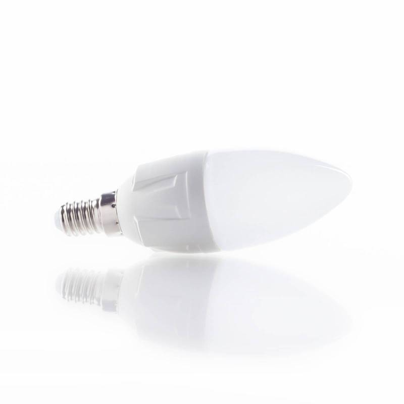 Lindby LED-Leuchtmittel Kerze, E14, 4,9 W, matt, 3.000 K von LINDBY
