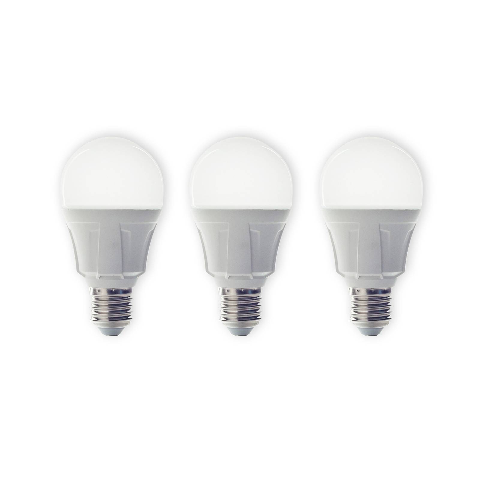 Lindby LED-Leuchtmittel, 3er-Set, E27, 8,5 W, matt, 3.000 K Lindby LED-Leuchtmittel, 3er-Set, E27, 8,5 W, matt, 3.000 K von LINDBY