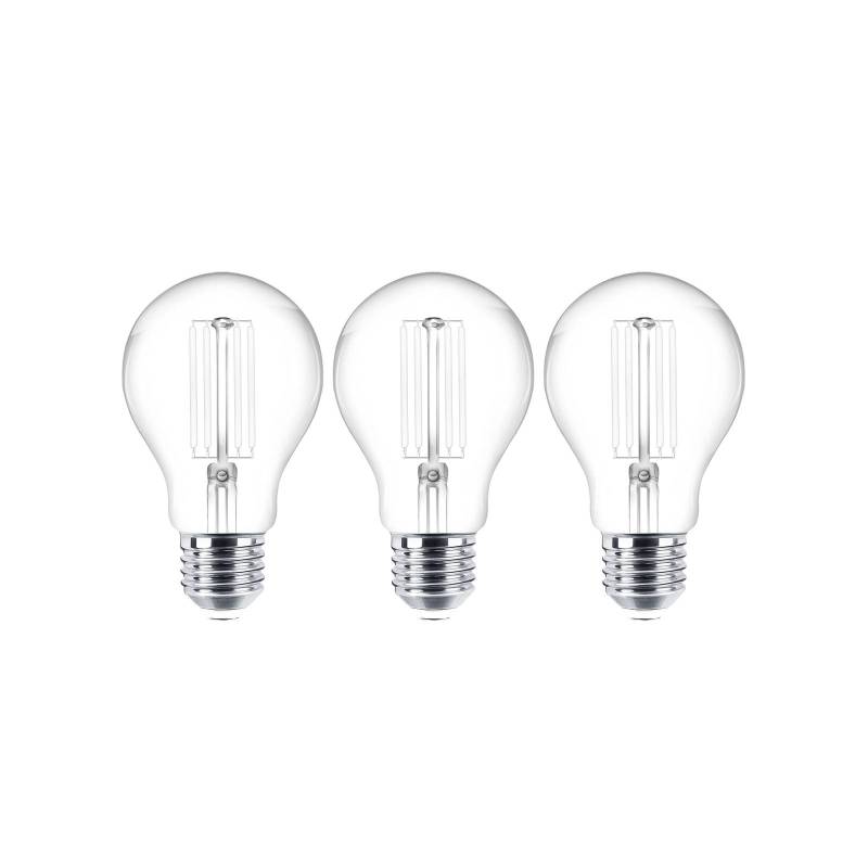 LED-Leuchtmittel Filament E27 3er-Set 4W 470 lmklar  2.700K von LINDBY