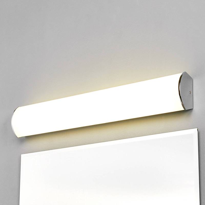 Lindby LED-Bad-Wandleuchte Elanur, weiß/chrom, 58 cm, IP44 von LINDBY
