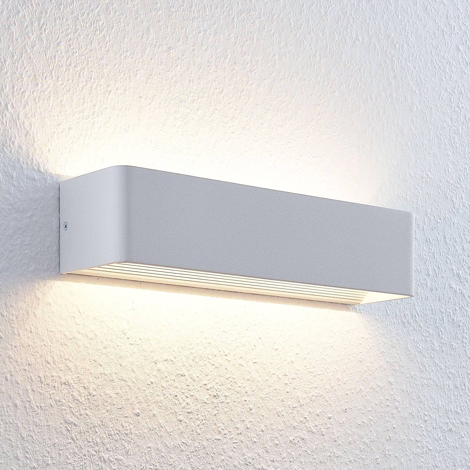 LED-Wandleuchte Lonisa, weiß, 37 cm von LINDBY