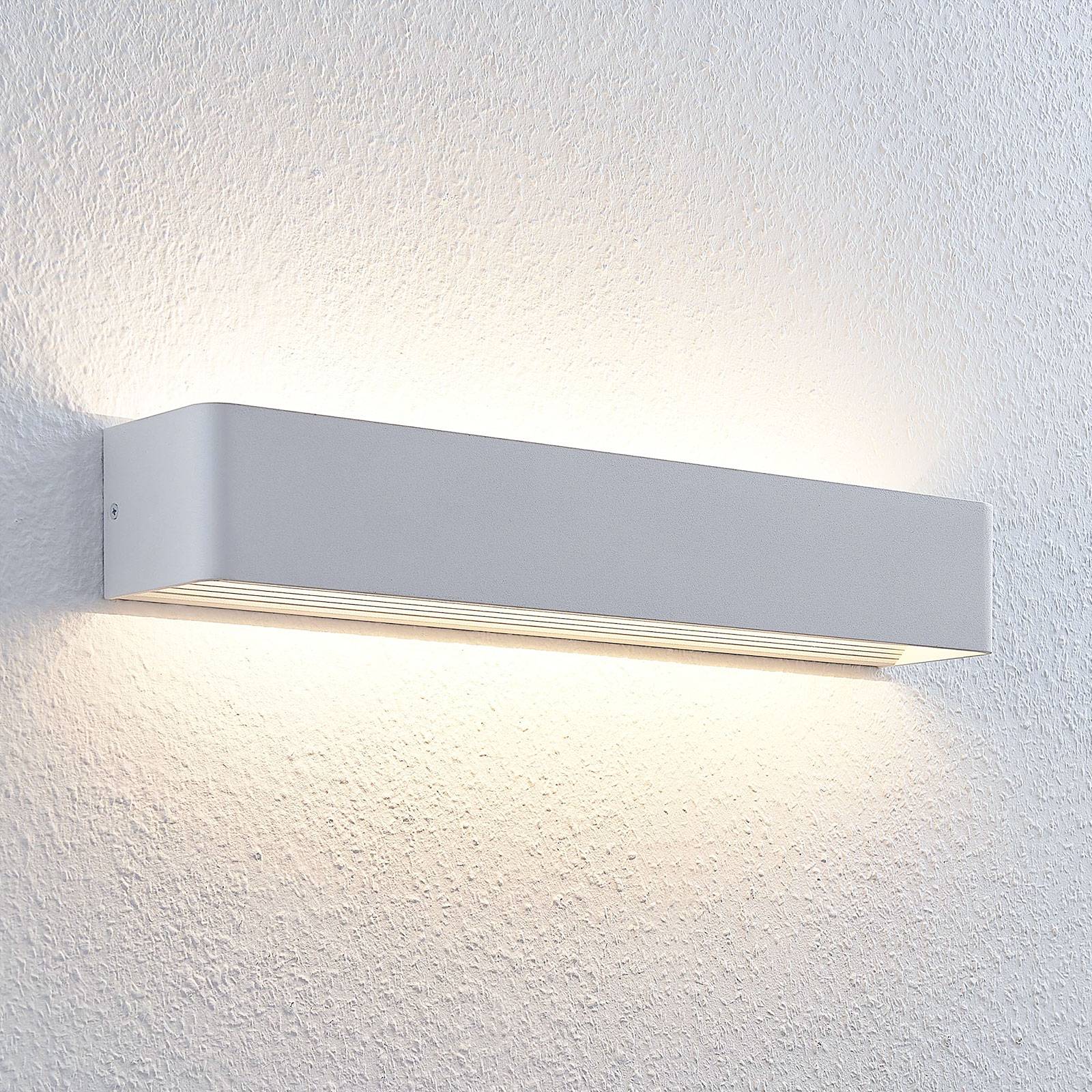 LED-Wandleuchte Lonisa, weiß, 53 cm von LINDBY