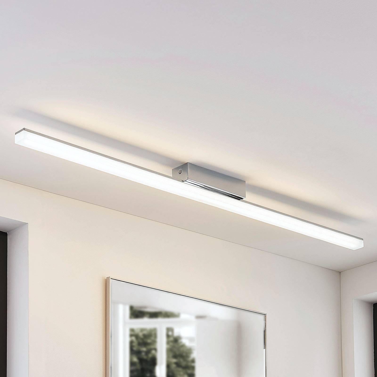 Lindby LED-Bad-Deckenleuchte Levke, 116 cm, dimmbar, IP44 Lindby LED-Bad-Deckenleuchte Levke, 116 cm, dimmbar, IP44 von LINDBY