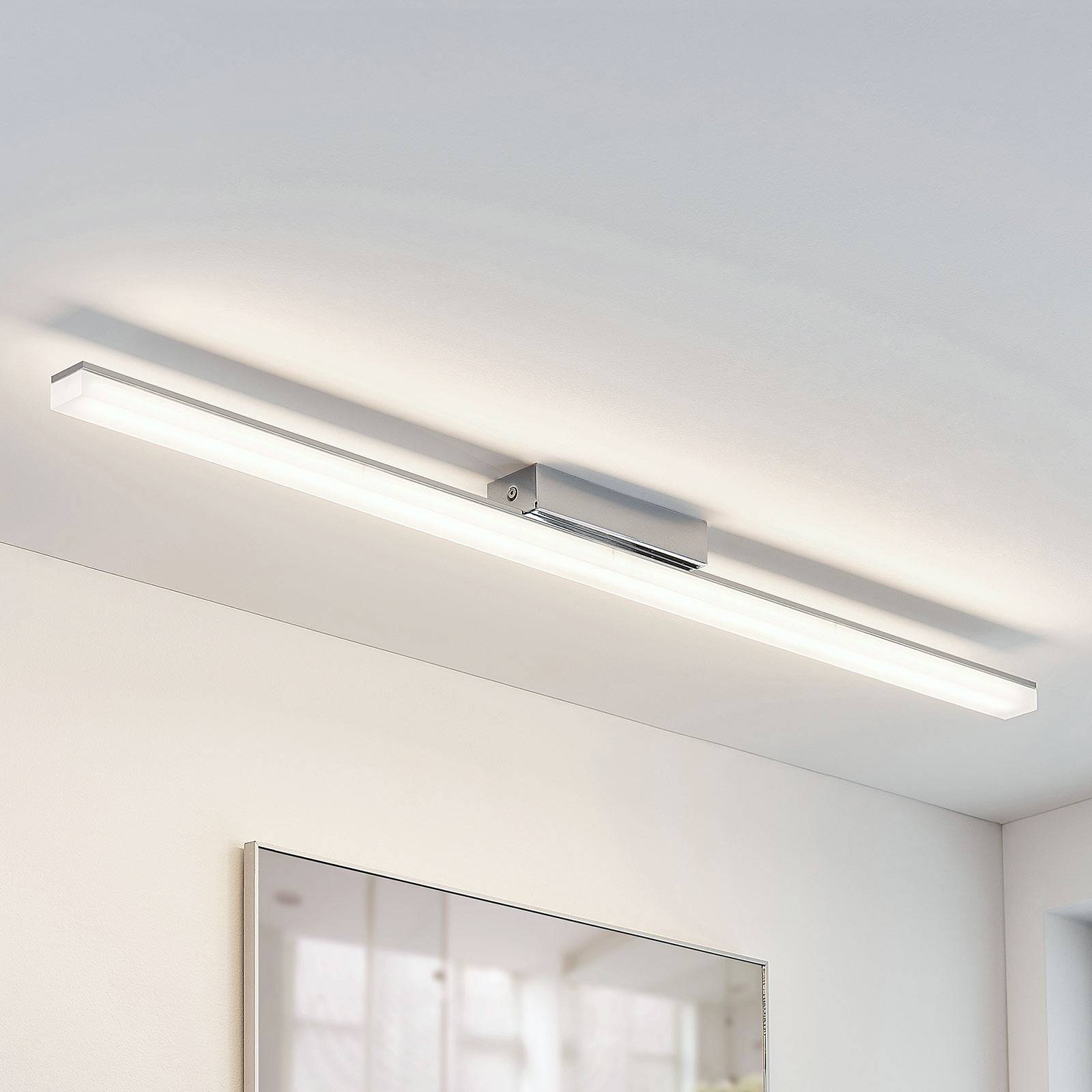 Lindby LED-Bad-Deckenleuchte Levke, 100 cm, dimmbar, IP44 Lindby LED-Bad-Deckenleuchte Levke, 100 cm, dimmbar, IP44 von LINDBY
