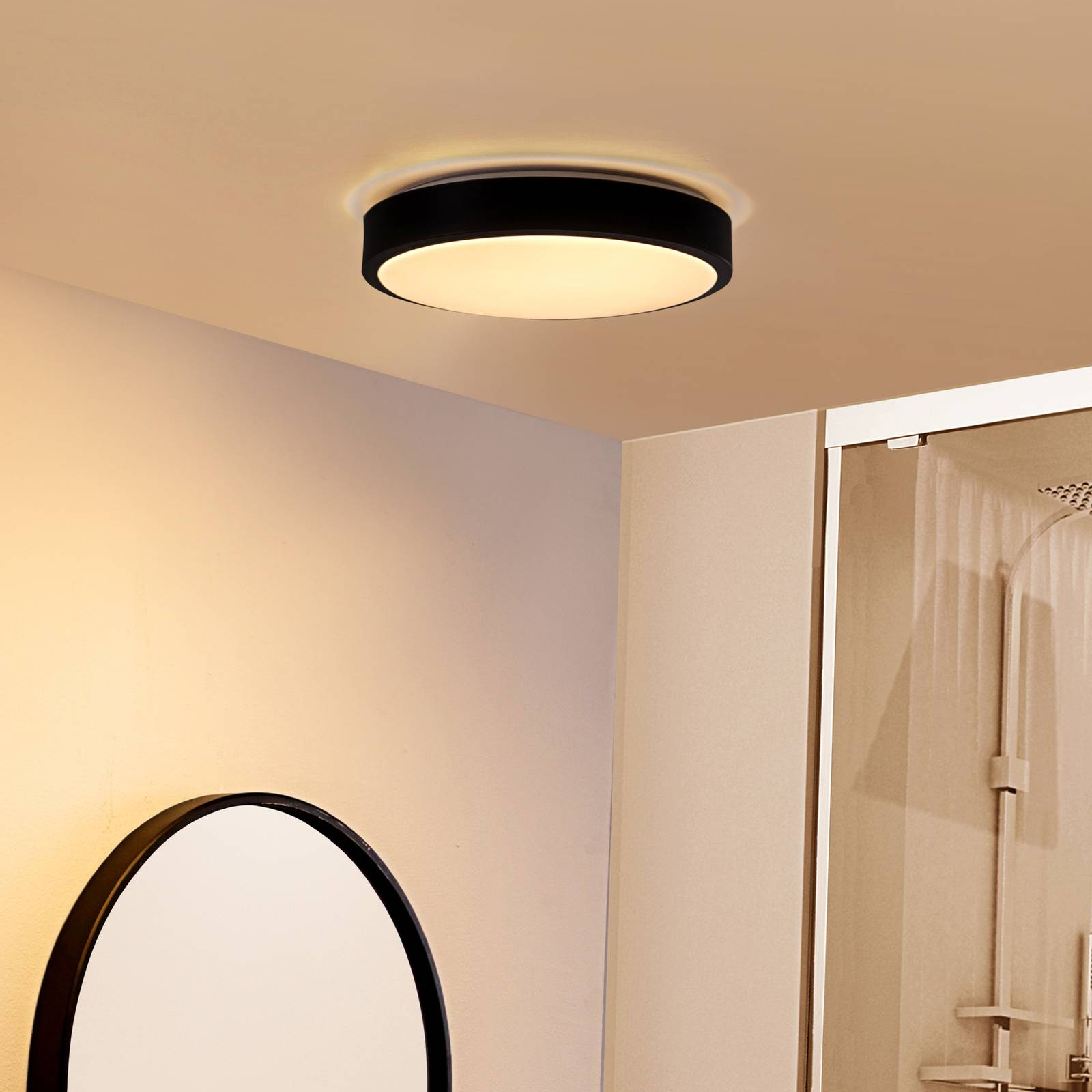 Lindby LED-Deckenleuchte Ashen, 3.000 K. weiß, Kunststoff Lindby LED-Deckenleuchte Ashen, 3.000 K. weiß, Kunststoff von LINDBY