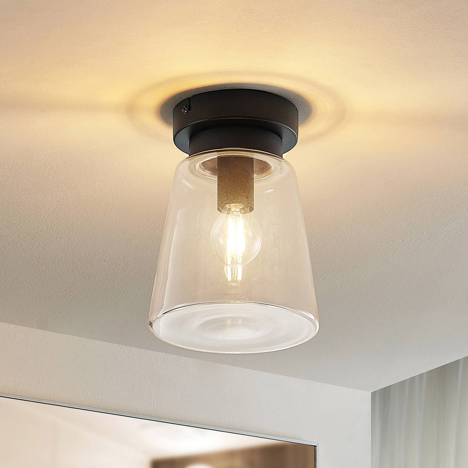 Lindby Carmalin Deckenleuchte aus Glas Lindby Carmalin Deckenleuchte aus Glas von LINDBY