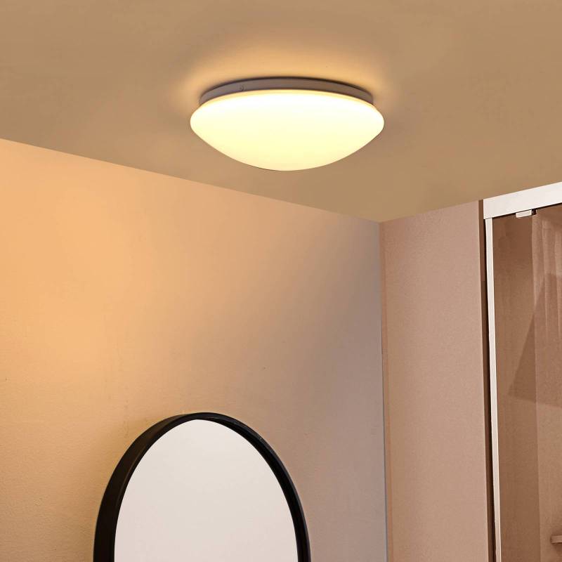 Lindby LED-Deckenleuchte Emeryn, CCT, dimmbar, weiß, Ø 28 cm von LINDBY