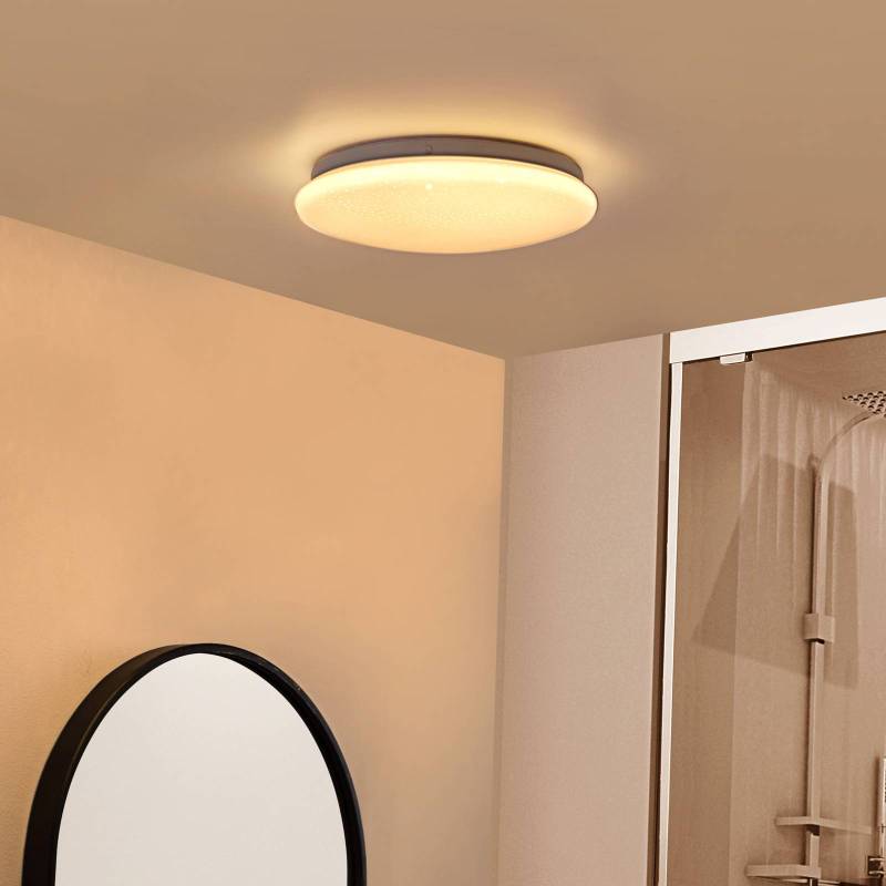 Lindby LED-Deckenleuchte Emeryn, 4.000 K, weiß, Ø 28 cm von LINDBY