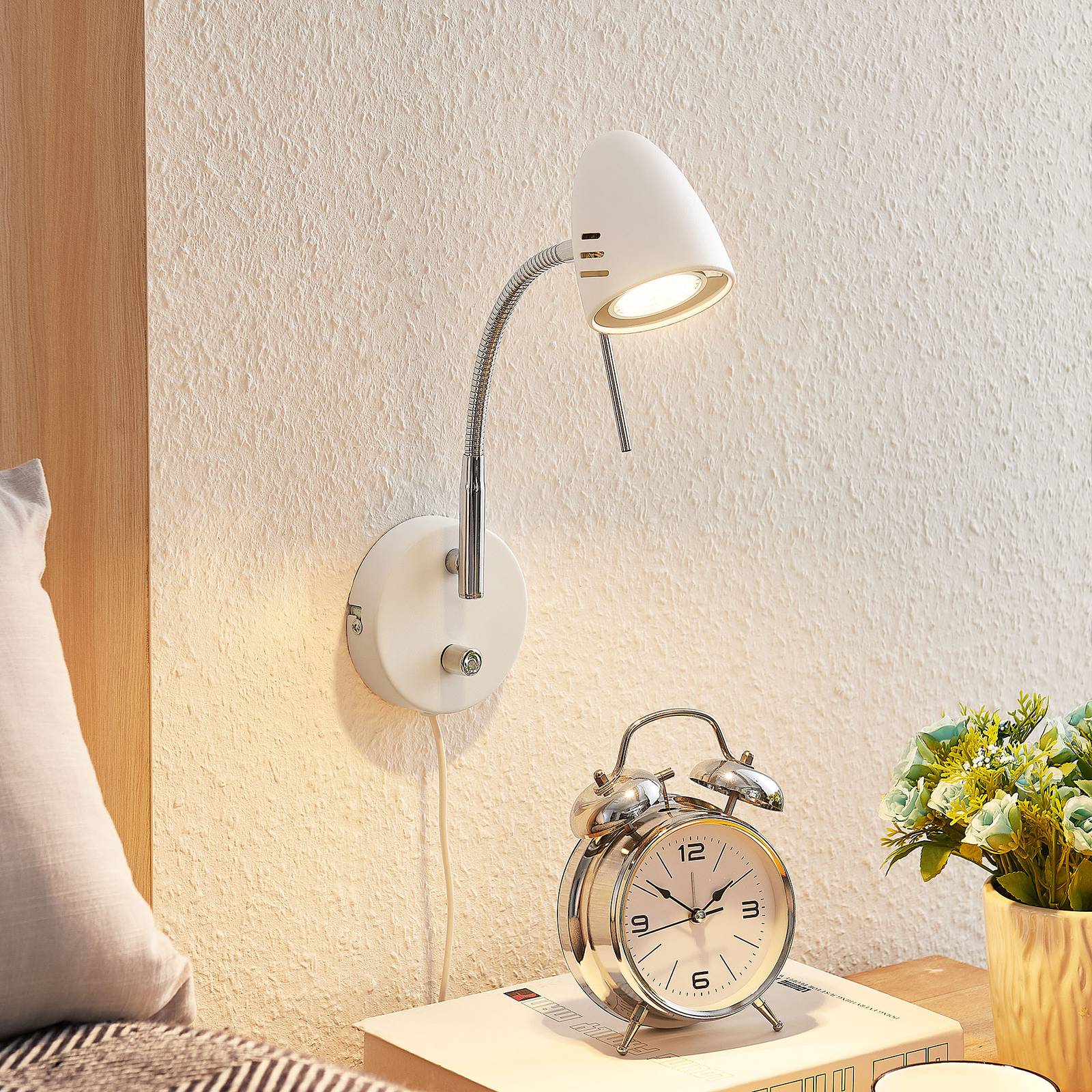 Lindby Heyko Wandleuchte mit Stecker, dimmbar Lindby Heyko Wandleuchte mit Stecker, dimmbar von LINDBY