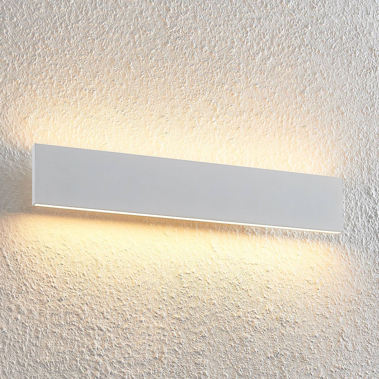 Lindby Ignazia LED-Wandleuchte, 47 cm, weiß von LINDBY