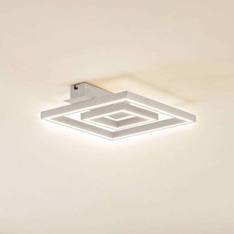 Lindby LED-Deckenleuchte Madamo, weiß, 30 cm, 3000K von LINDBY