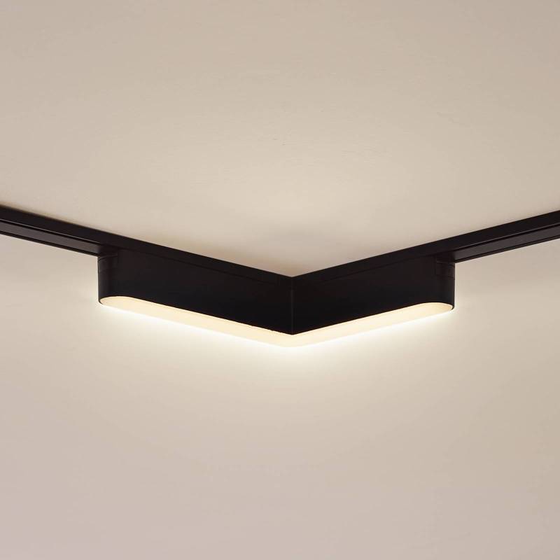 Lindby LED-Leiste 48V Lumaro, schwarz, L-Form, dimmbar von LINDBY