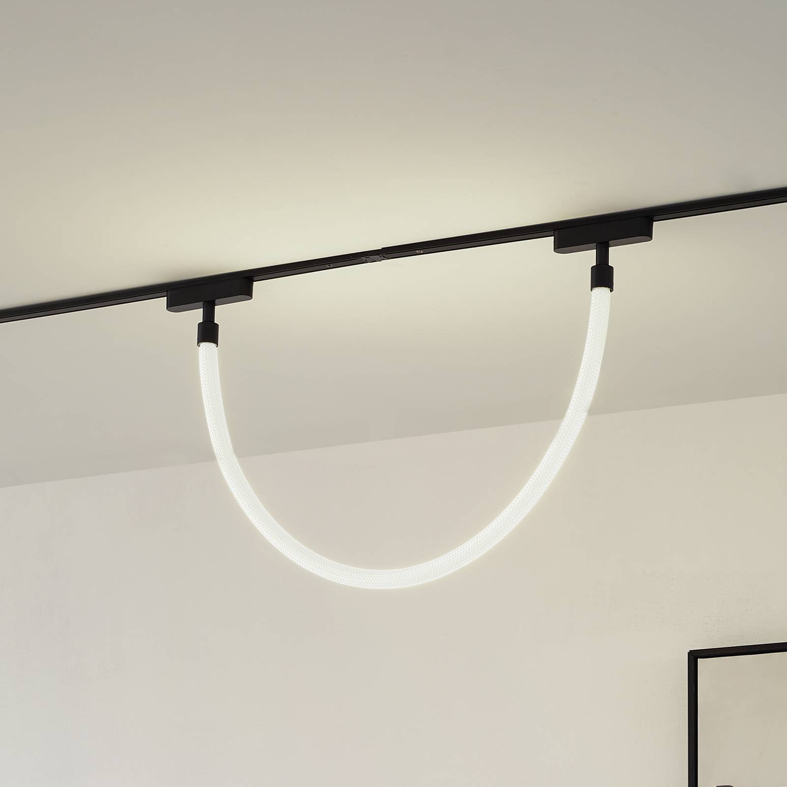 Lindby LED-Lichtschlauch Lumaro, Länge 100cm, Textil, 48V Lindby LED-Lichtschlauch Lumaro, Länge 100cm, Textil, 48V von LINDBY