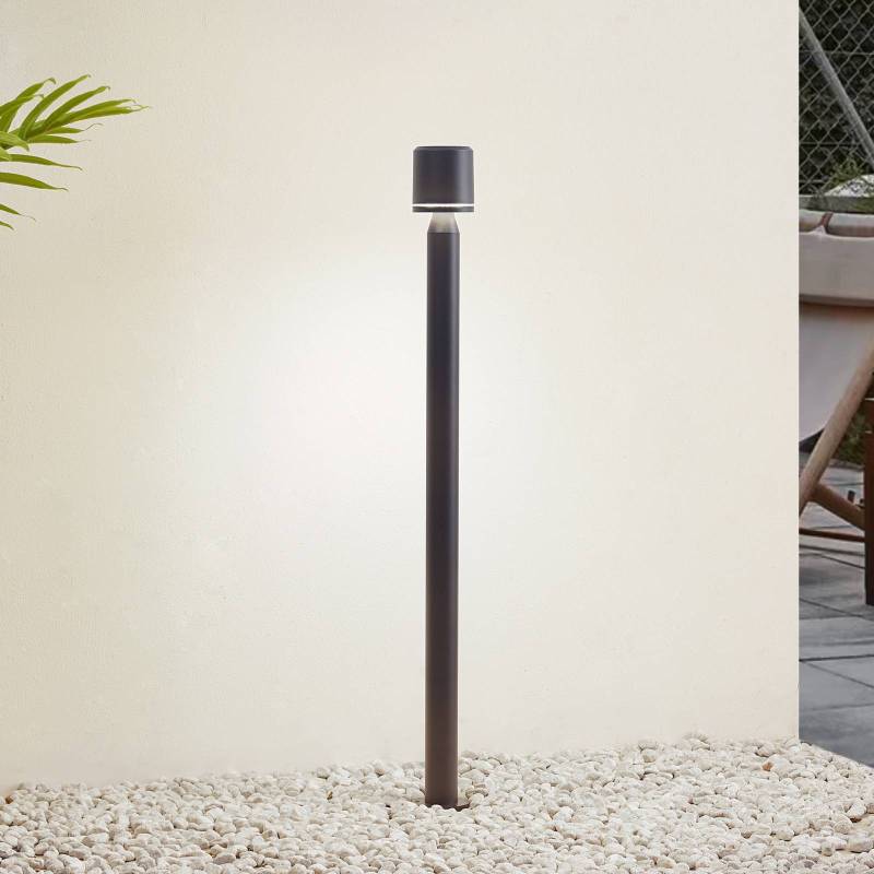 Lindby LED-Wegeleuchte Amila, schwarz, Aluminium, IP54 von LINDBY