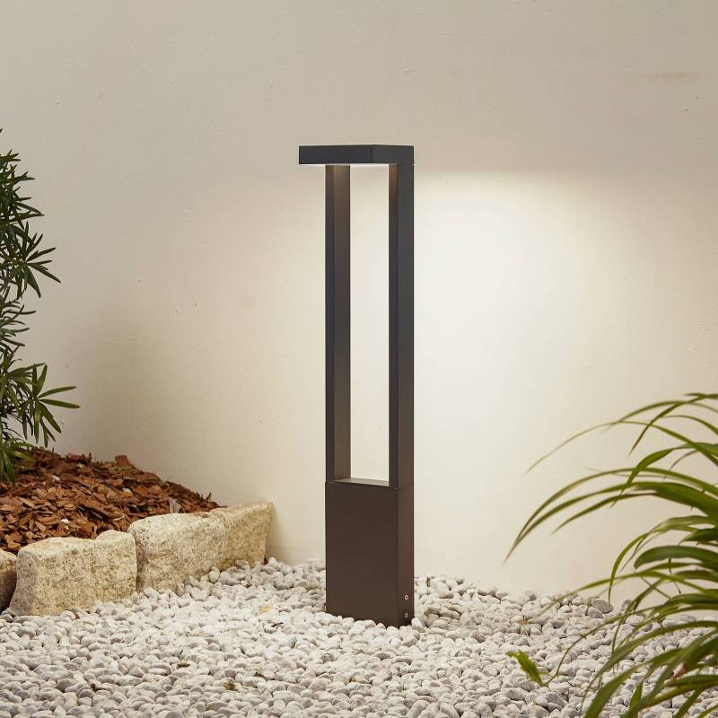 Lindby LED-Wegeleuchte Lonete, Höhe 65 cm, anthrazit, IP65 von LINDBY