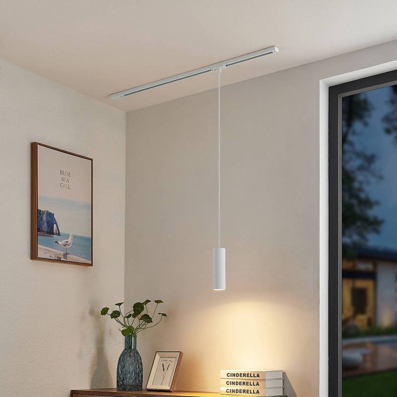 Lindby Pendellampe Linaro, 20 cm, weiß, 1-Phasen, GU10 von LINDBY