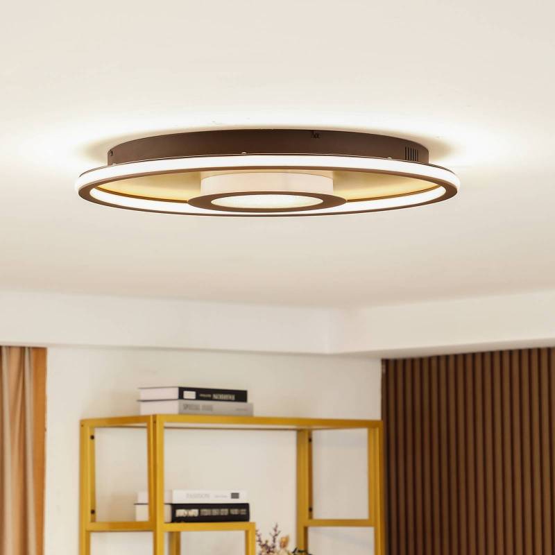 Lindby Pekela LED-Deckenlampe, rund, 59 cm von LINDBY