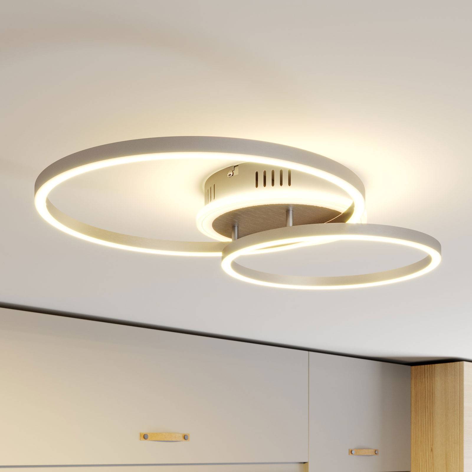 Lindby Smart LED-Deckenleuchte Edica, 58 cm, Tuya, CCT Lindby Smart LED-Deckenleuchte Edica, 58 cm, Tuya, CCT von LINDBY