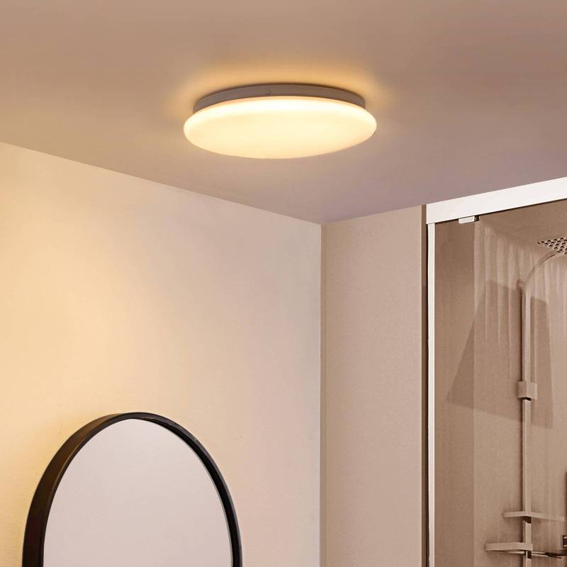 Lindby Smart LED-Deckenleuchte Emeryn, 3.000 K, weiß, Tuya von LINDBY