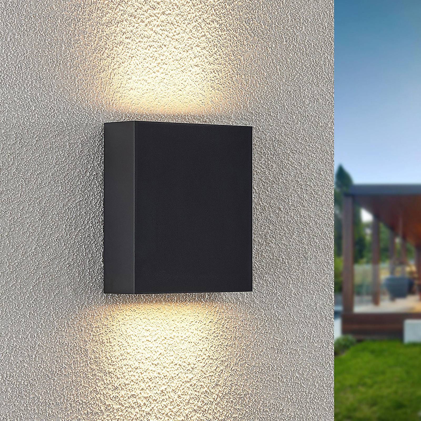 Lindby Ugar LED-Außenwandleuchte, 13 cm up/down von LINDBY