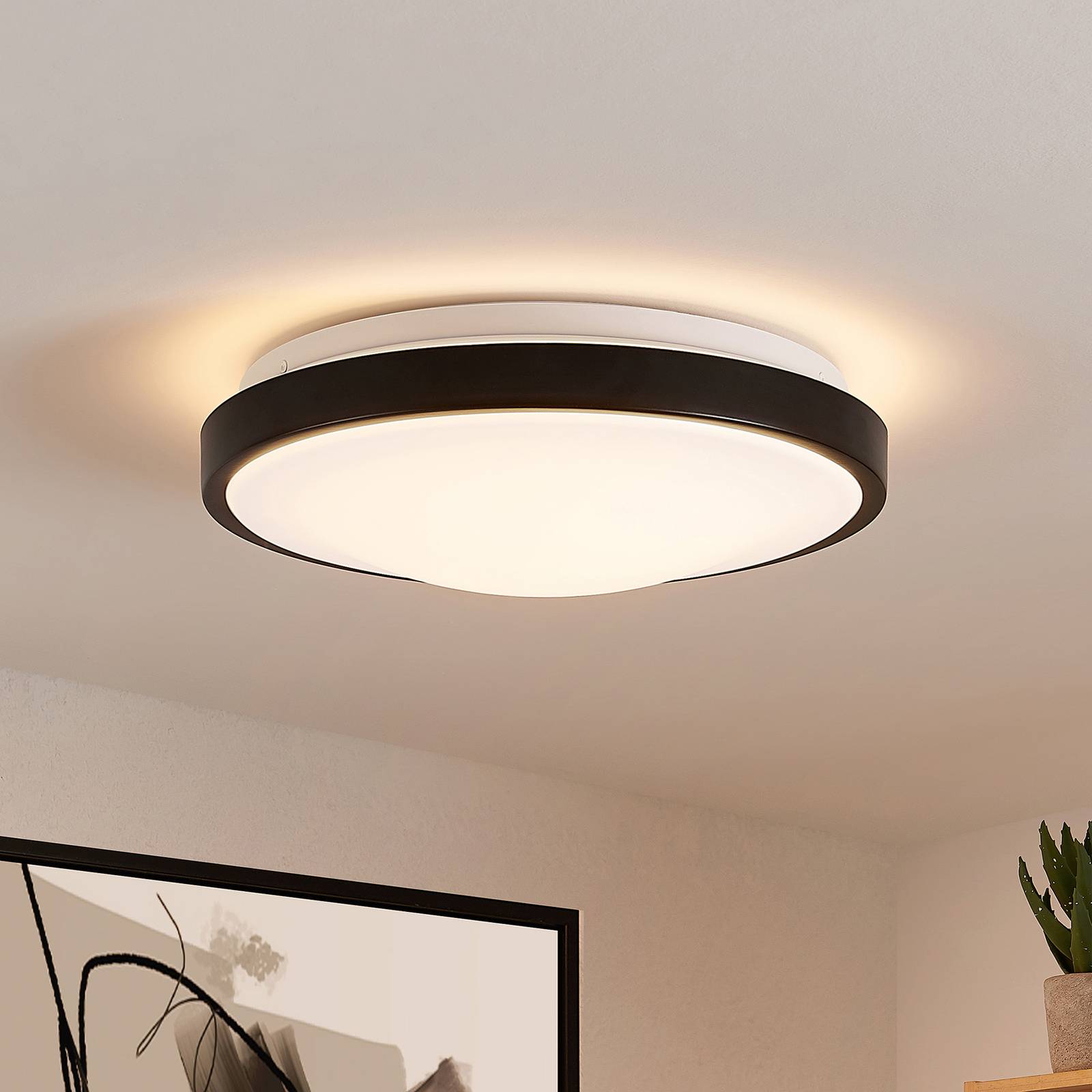 Lindby Villum LED-Deckenleuchte, rund, 29,5 cm Lindby Villum LED-Deckenleuchte, rund, 29,5 cm von LINDBY
