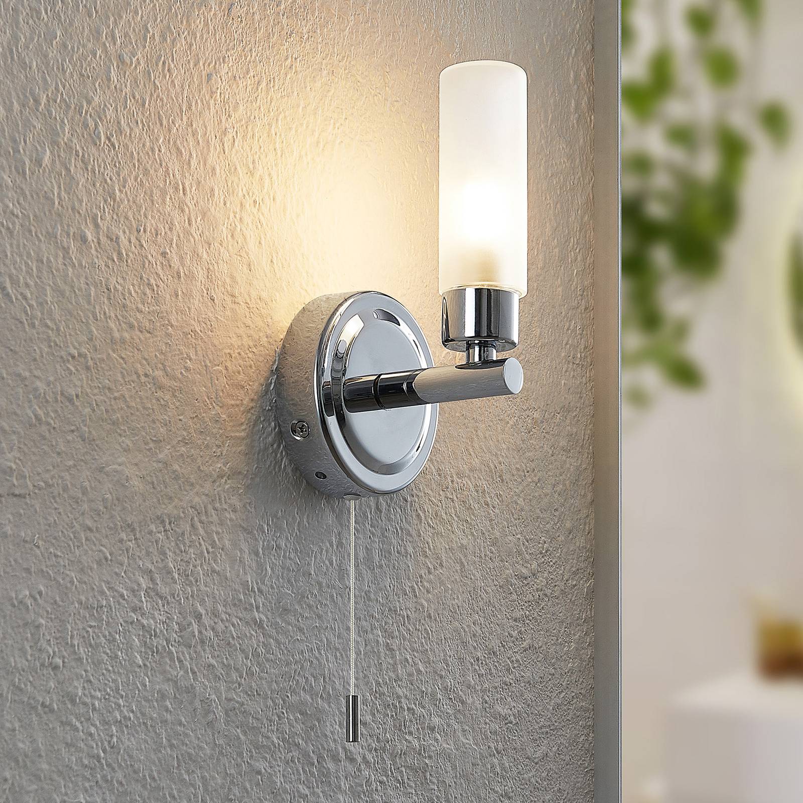 Lindby Vinza Wandlampe, chrom Lindby Vinza Wandlampe, chrom von LINDBY
