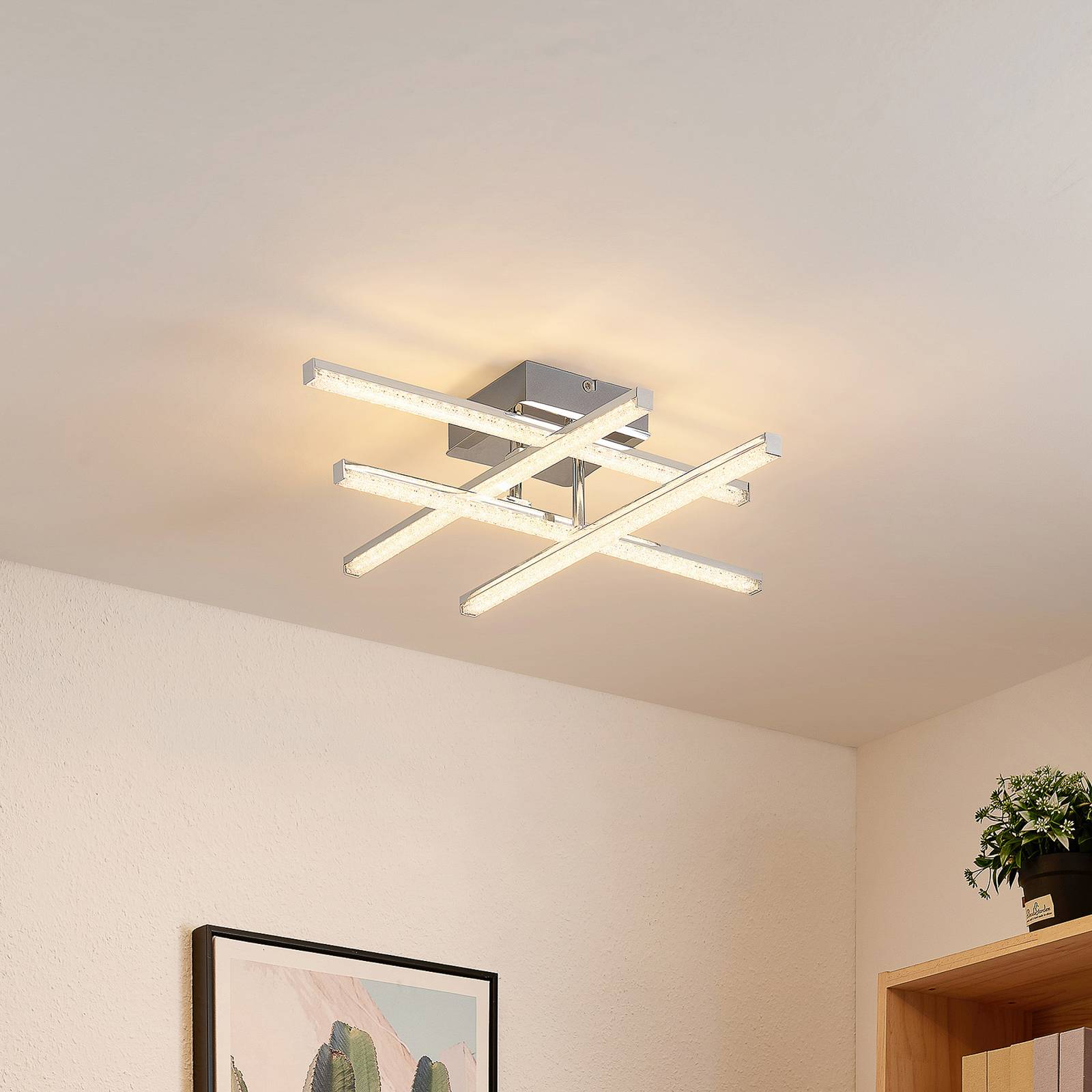 Lindby Yokabed LED-Deckenleuchte, RGB-Farbwechsel Lindby Yokabed LED-Deckenleuchte, RGB-Farbwechsel von LINDBY