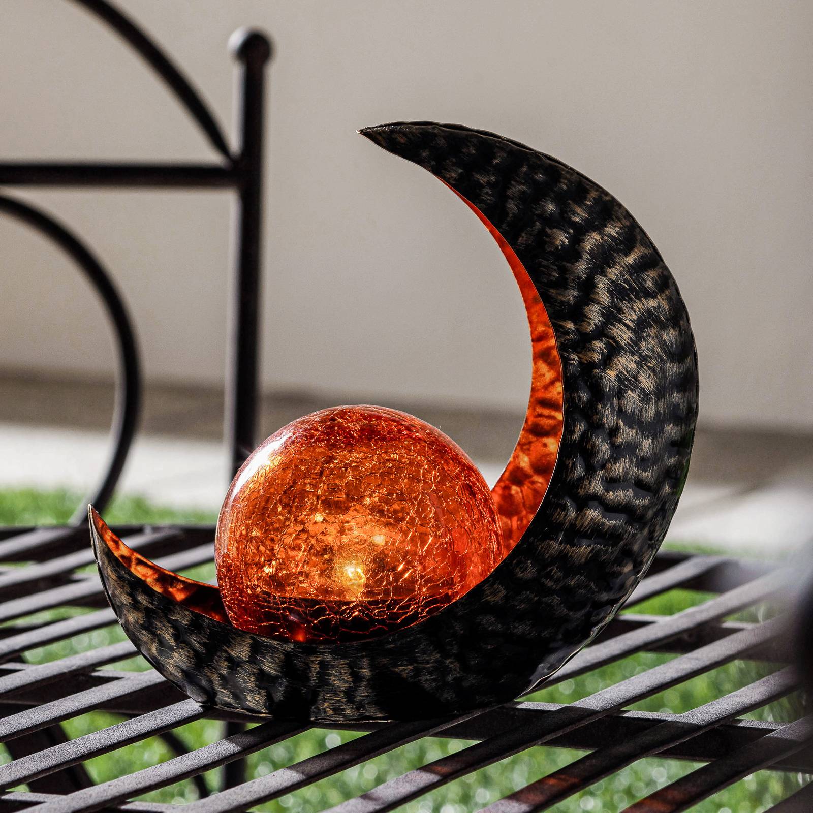 Lindby Yonca LED-Solar-Dekoleuchte 16,5 cm kupfer Lindby Yonca LED-Solar-Dekoleuchte 16,5 cm kupfer von LINDBY