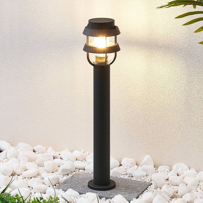 Lindby Pollerleuchte Alvaro, anthrazit, 60 cm, IP44, E27 von LINDBY