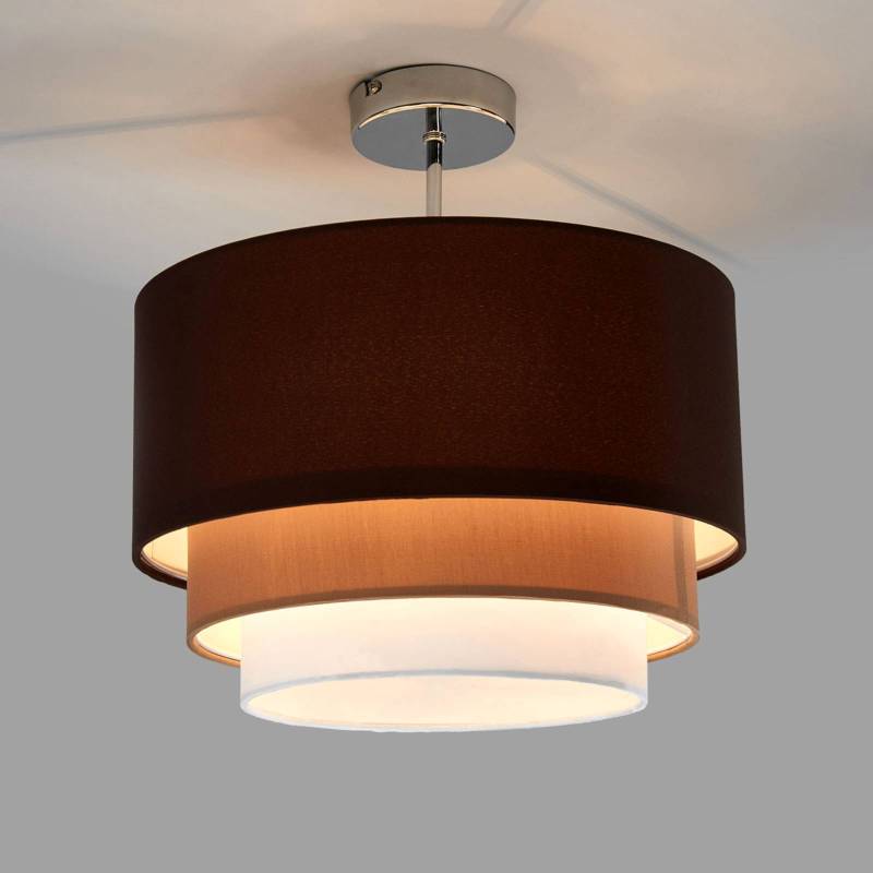 Stoff in drei Lagen - die Deckenlampe Jayda von LINDBY