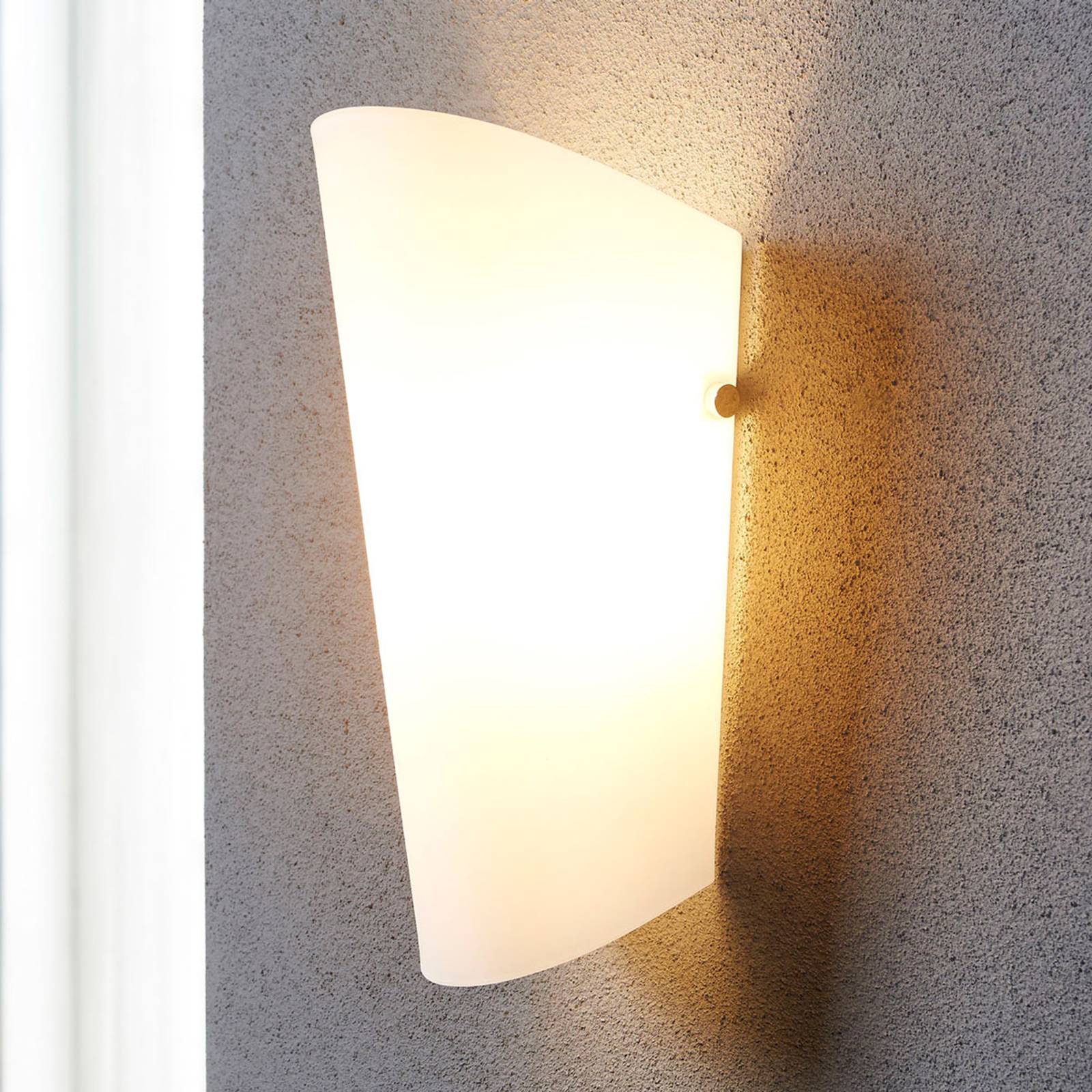 Wandleuchte Aurora mit Glasschirm Wandleuchte Aurora mit Glasschirm von LINDBY